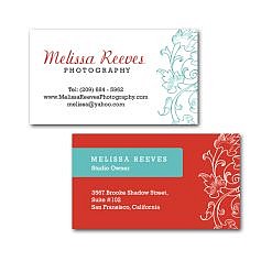 Melissa Business Card Template