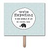 We're Expecting Pregnancy Announcement Photo Prop Template