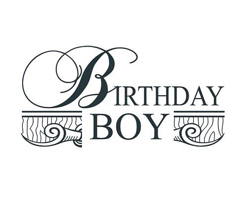 Birthday Boy Word Art