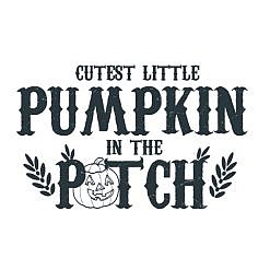Cutest Pumpkin Word Art