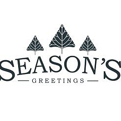 Season's Greetings Word Art