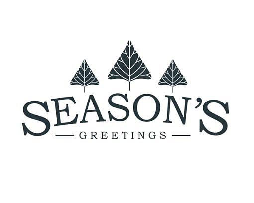 Season's Greetings Word Art