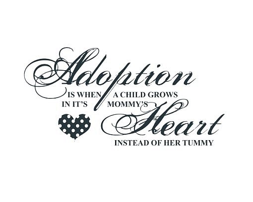 Adoption Mommy Word Art