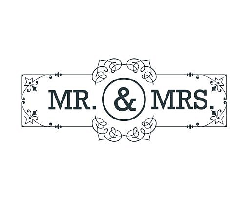 Mr. and Mrs. Word Art