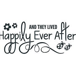 Happily Ever After Word Art