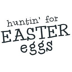 Hunting Eggs Word Art