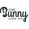 Some Bunny Love You Word Art