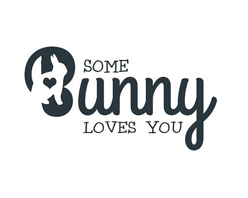 Some Bunny Love You Word Art