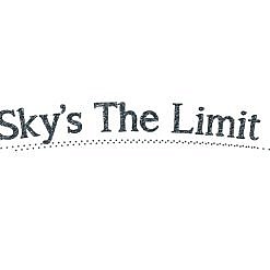 Sky's The Limit Word Art