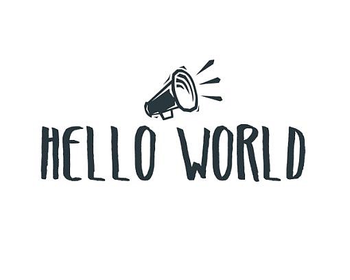 Hello World Word Art