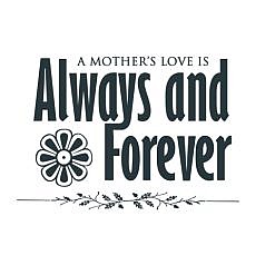Mother's Love Word Art