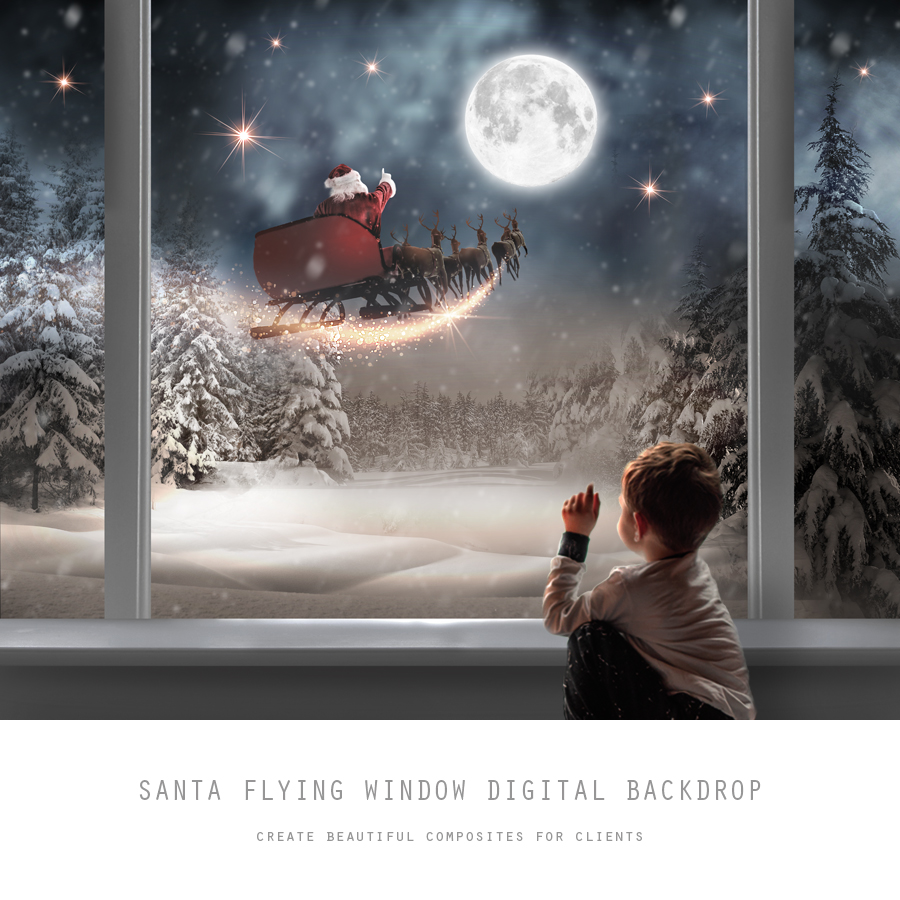 Santa Overlay Santa digital backdrop Digital Santa Christmas Digital Download Santa Digital JPG on Transparent background with lantern