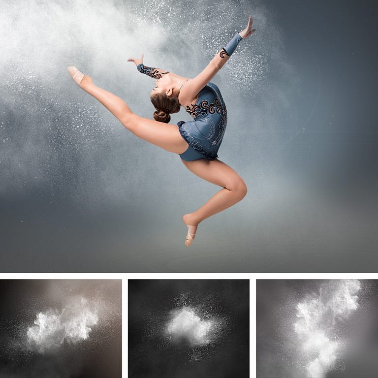 Chalk Powder Digital Backdrops (16×20)