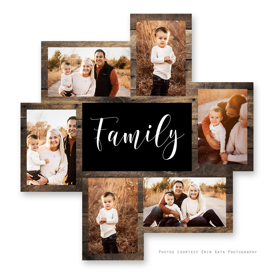 Ambitieus Beweegt niet hoek Family Wood Frame Collage (20 x 20) – Squijoo.com