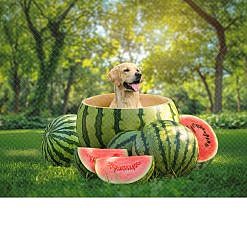 Giant Watermelon Digital Backdrop