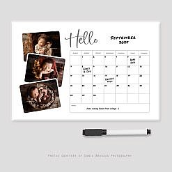 Dry Erase Board Calendar Templates (18 x 12)