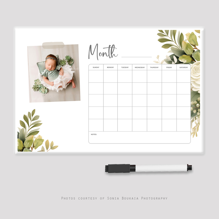 Dry Erase Board Calendar Templates (18 x 12) - Image 2