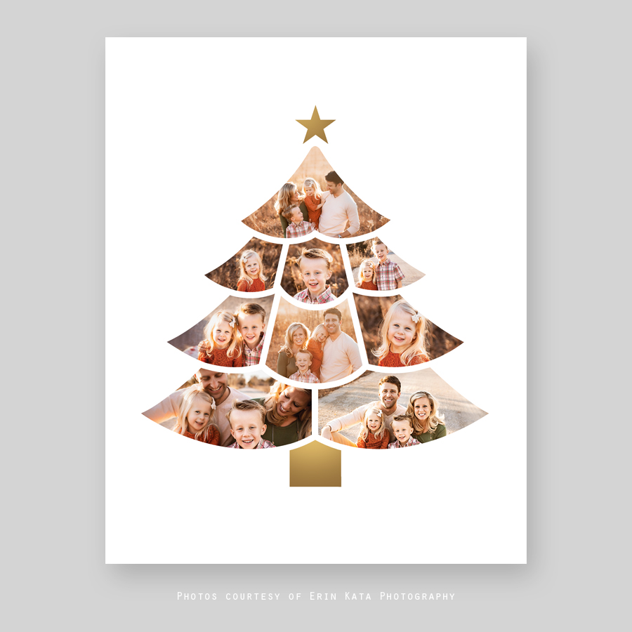 Christmas Collage - Festive Tree