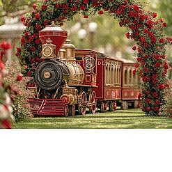 Valentine Digital Backdrop - Train Arch