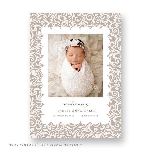 Birth Announcement - Zenbroy