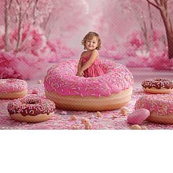 Adventure Digital Backdrop - Pink Donut