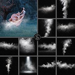 White Smoke Digital Overlays