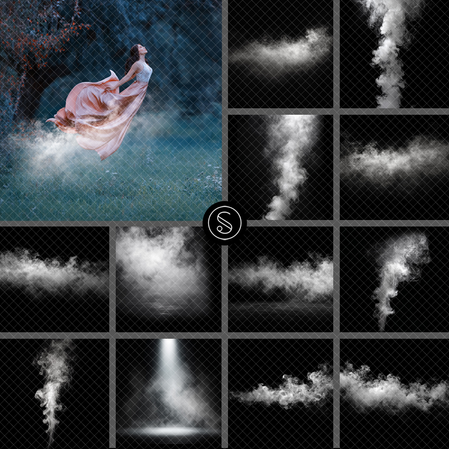 White Smoke Digital Overlays