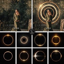 Sun Ring Digital Overlays