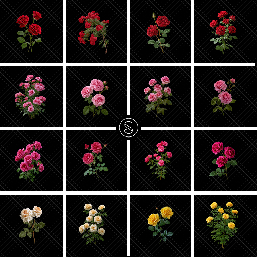 Plant Digital Overlays - Roses - Image 2