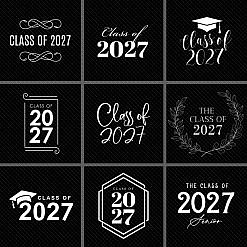 Class Of 2027 Senior Wordart Overlays