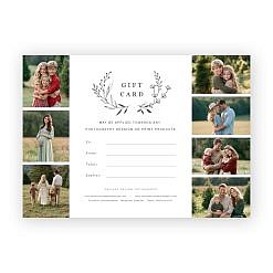 Gift Card Template - Nioska