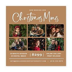 Christmas Marketing Board - Tinsel Toe