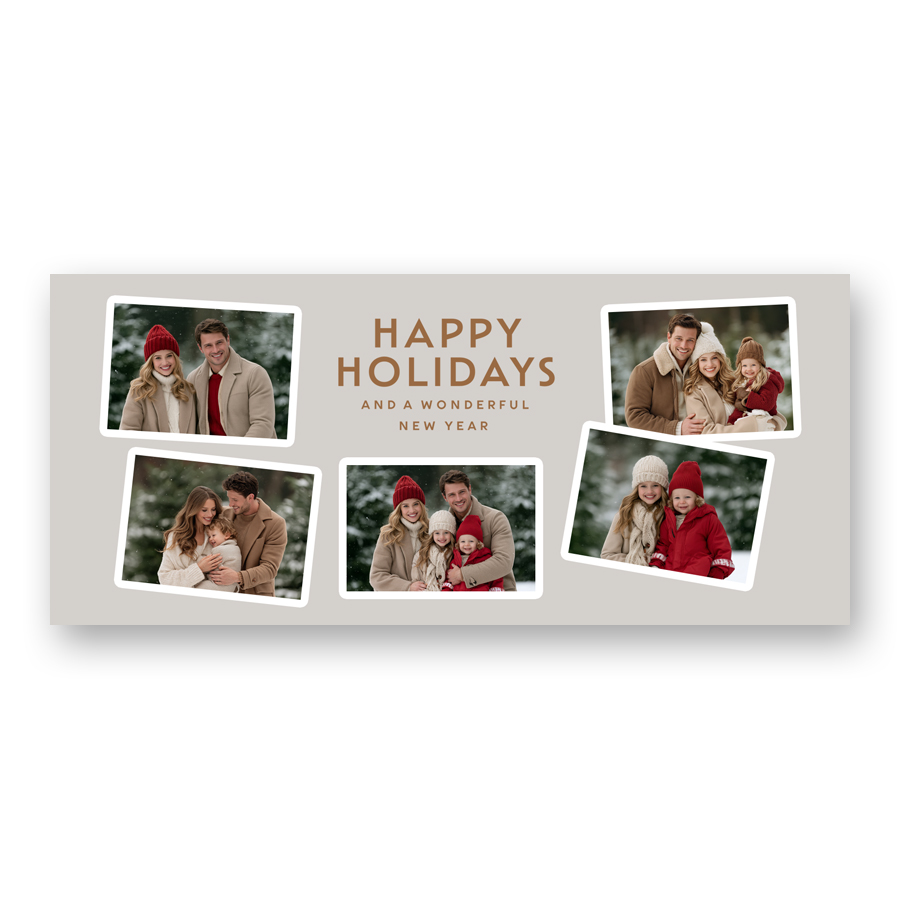 Facebook Cover Template - Christmas Bend