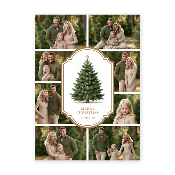 Holiday Card - Pine Star