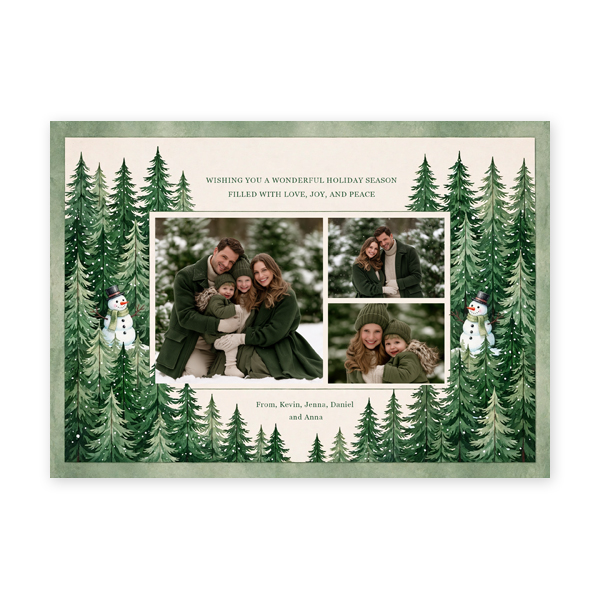 Holiday Card - Joy Pines - Image 2