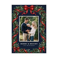 Holiday Card - Wreath Wrap