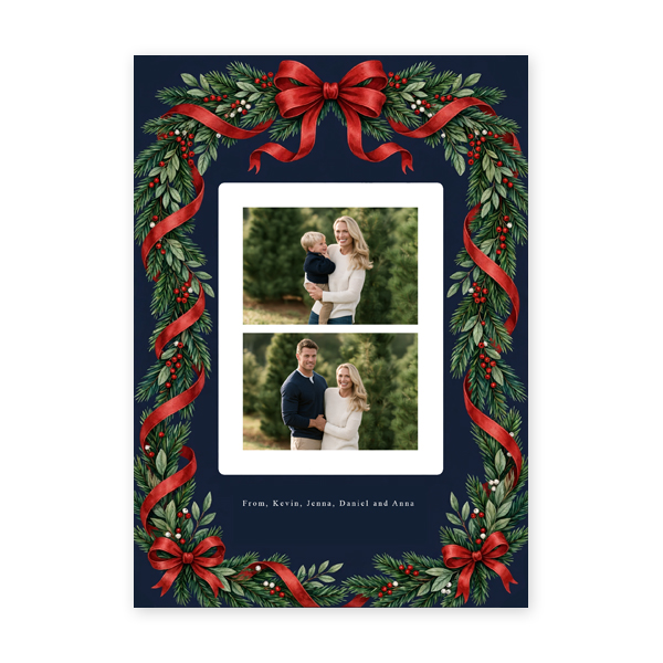 Holiday Card - Wreath Wrap - Image 2