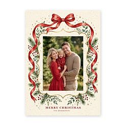 Holiday Card - Ribbon Flow